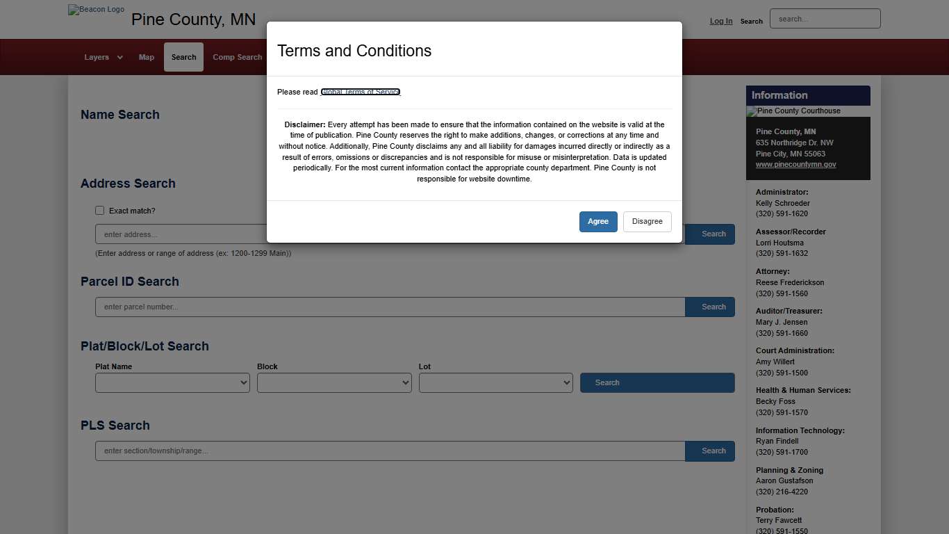 Beacon - Pine County, MN - Search